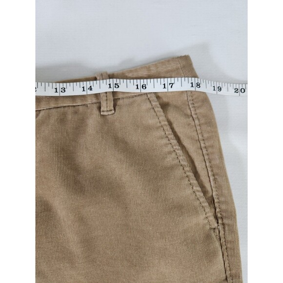 Loft Women's Camel Corduroy Pants Size 12 Wide Leg Marisa Ann Taylor - Picture 5 of 12